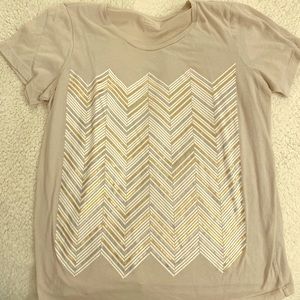Grey graphic t shirt. J crew